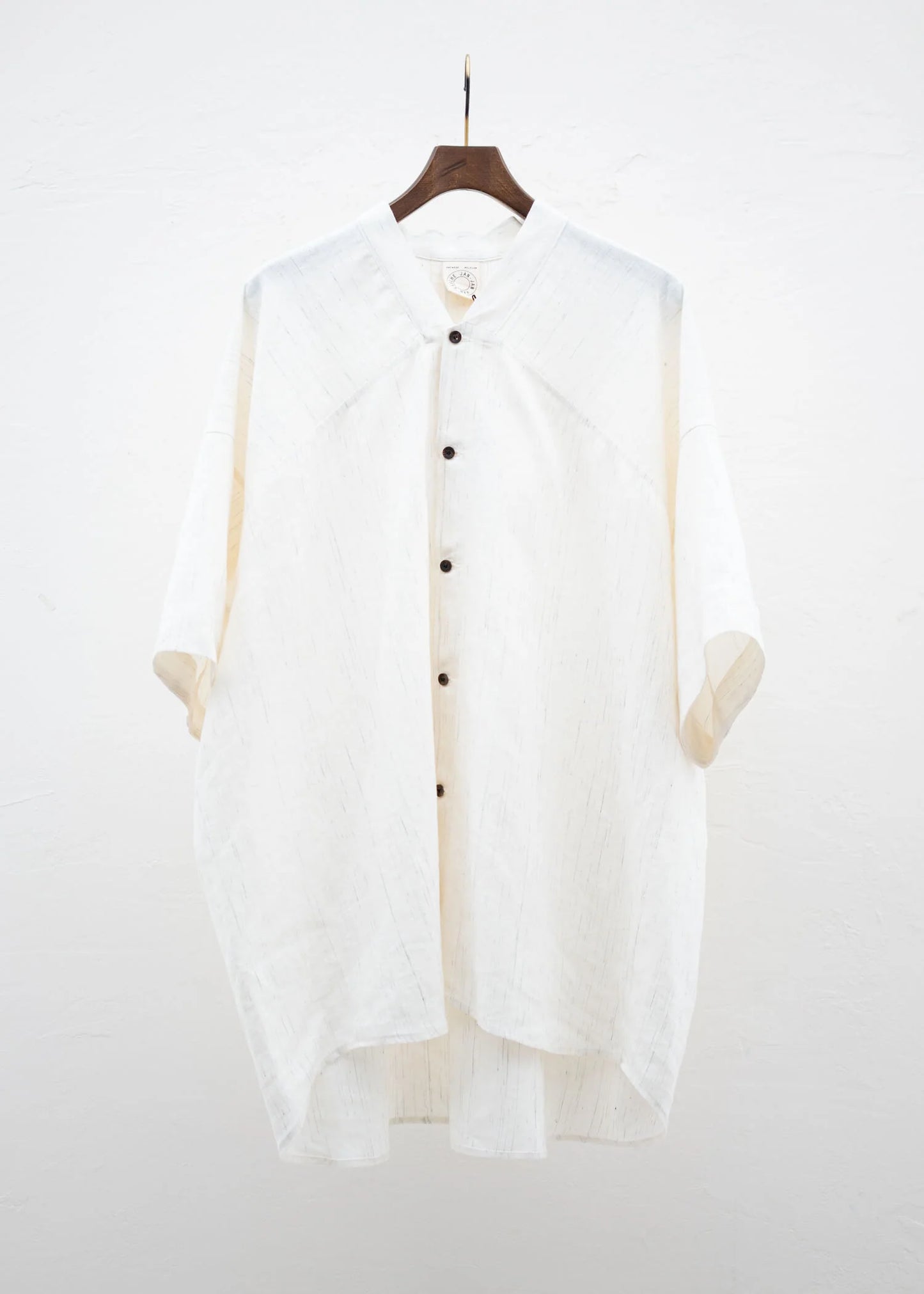 Wind Kasuri Linen Cotton - Shirt #93