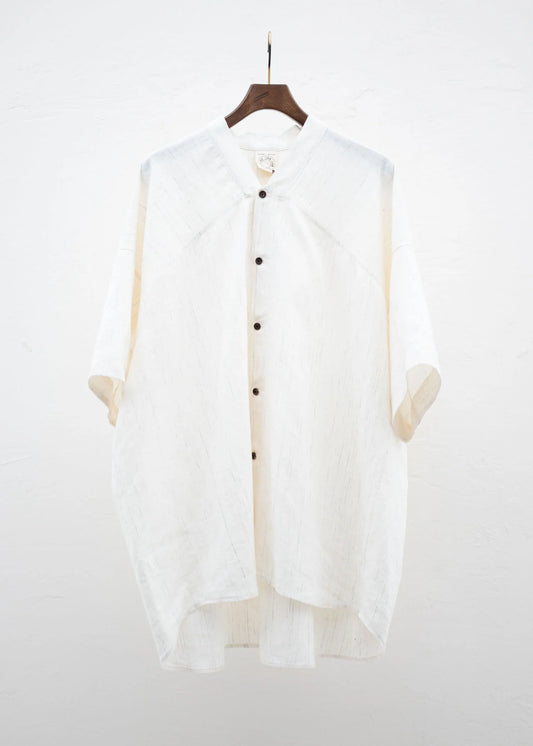 Wind Kasuri Linen Cotton - Shirt #93